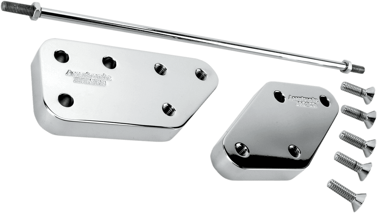 ACCUTRONIX 1622-0198 Forward Control Extension - 3" - Chrome