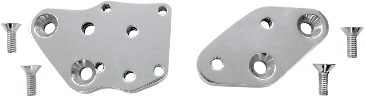 ACCUTRONIX 1622-0242 Kick Back Plate - Chrome - FXST