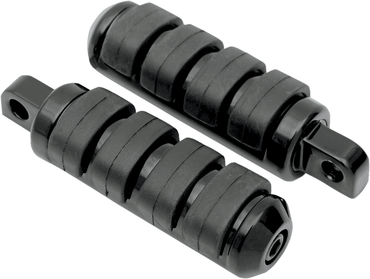DRAG SPECIALTIES 1622-0353 Foot Pegs - Black - XL