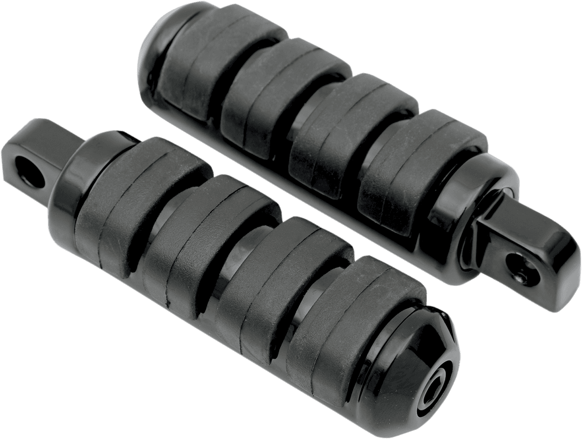 DRAG SPECIALTIES 1622-0353 Foot Pegs - Black - XL