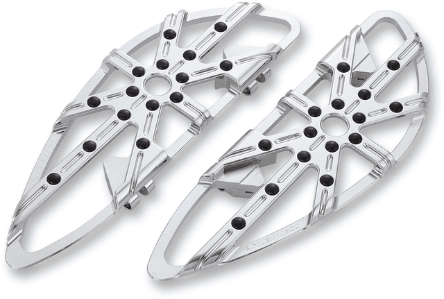 ARLEN NESS 1622-0516 10 Gauge Floorboards - Driver - Chrome