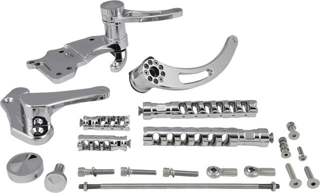 ACCUTRONIX 1622-0559 Forward Control - Chrome - Slotted — image 1 of 2
