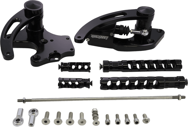 ACCUTRONIX 1622-0568 Forward Control - Black - Slotted