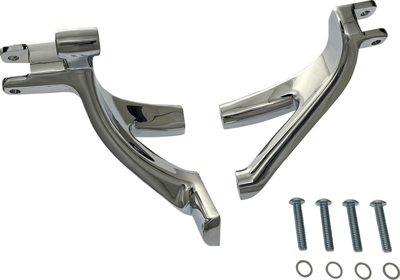 DRAG SPECIALTIES 1622-0571 Forward Control Mount - Chrome - FL/FX