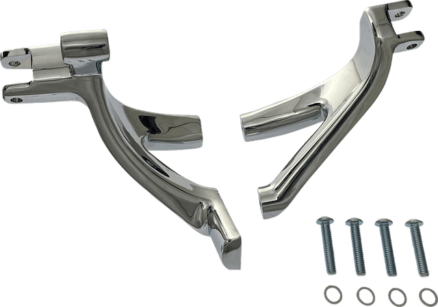 DRAG SPECIALTIES 1622-0571 Forward Control Mount - Chrome - FL/FX