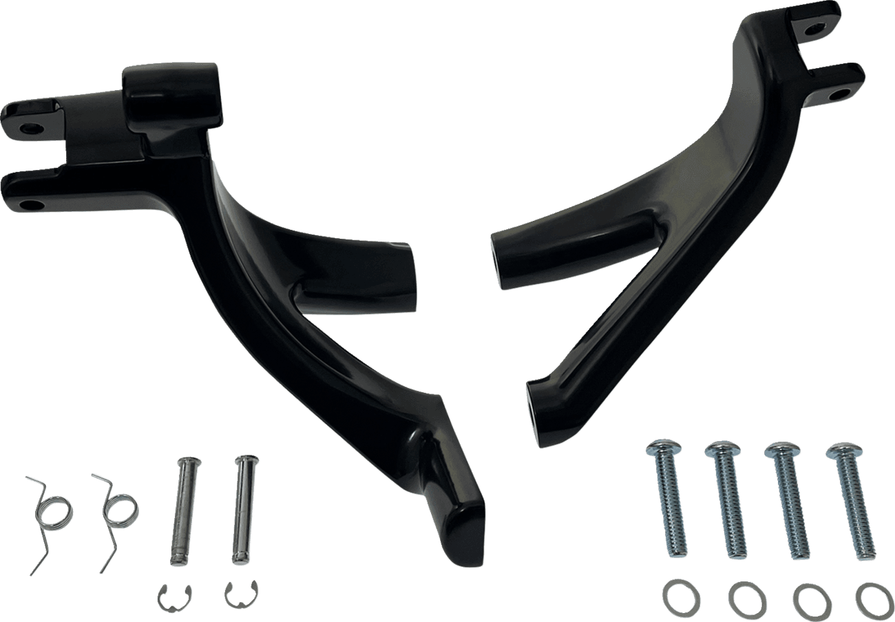 DRAG SPECIALTIES 1622-0572 Conversion Mount - Gloss Black - FL