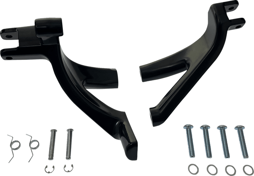 DRAG SPECIALTIES 1622-0572 Conversion Mount - Gloss Black - FL