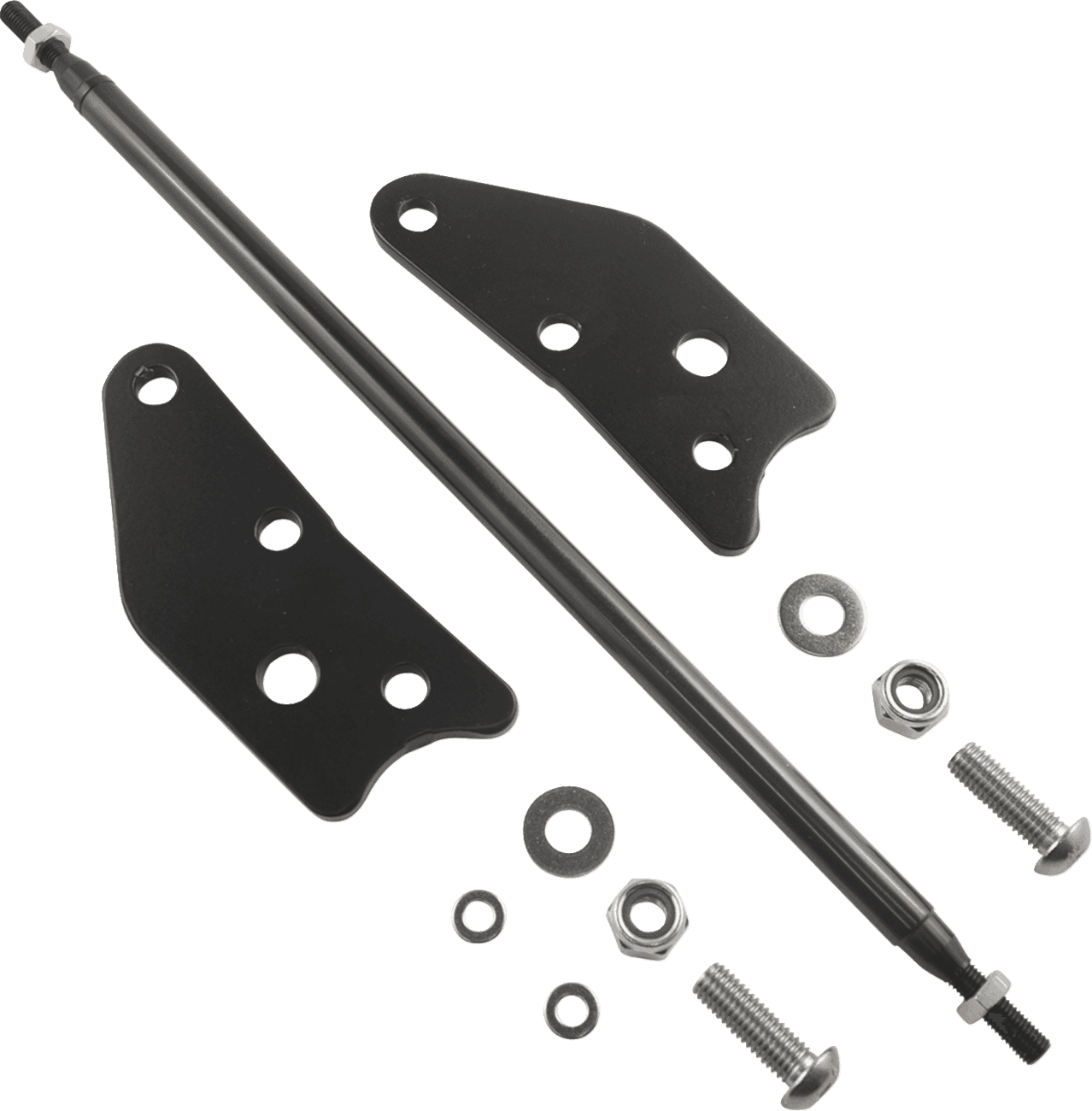 JOKER MACHINE 1622-0575 Forward Control Extension Kit - Black - Indian