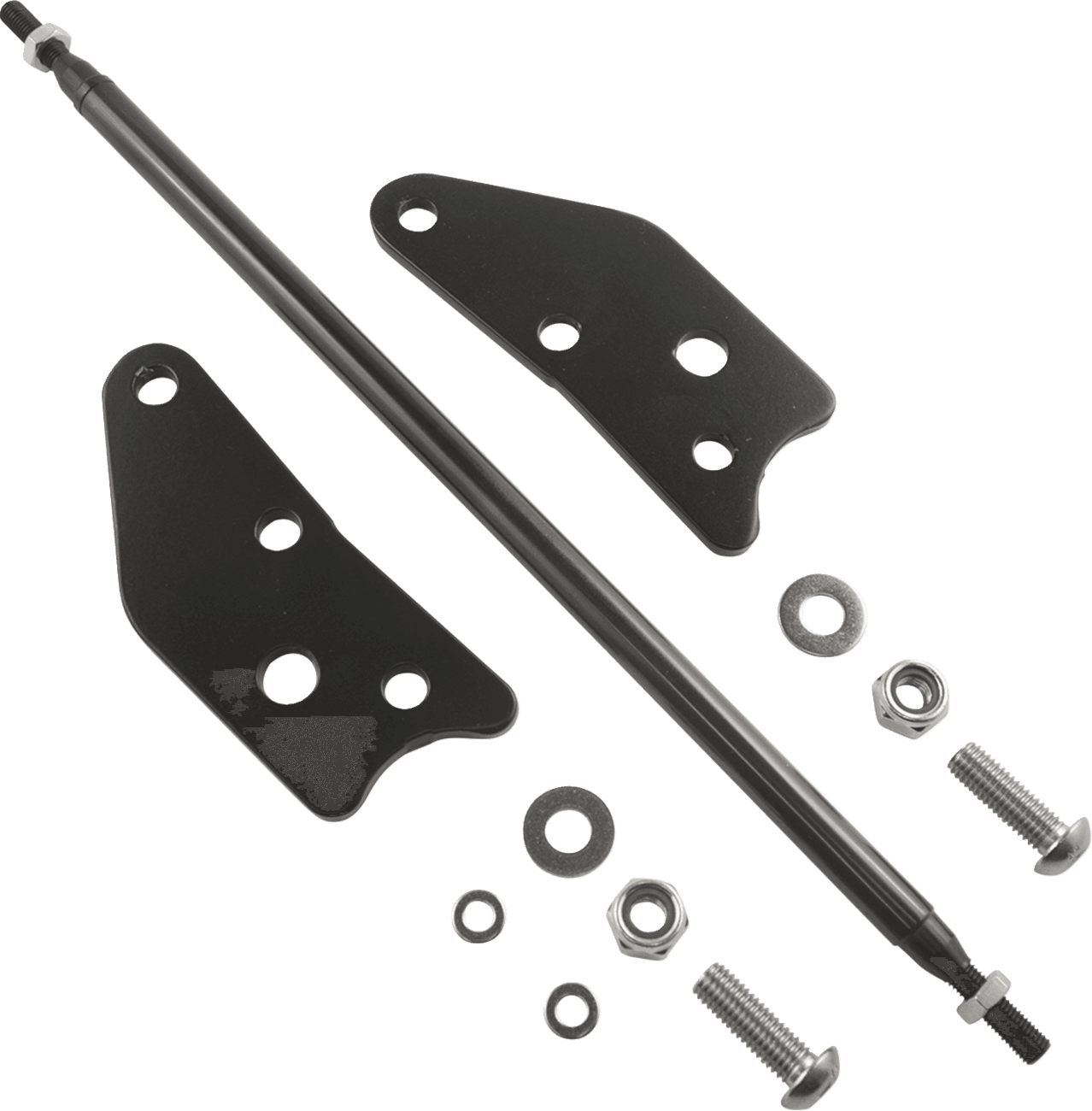 JOKER MACHINE 1622-0575 Forward Control Extension Kit - Black - Indian