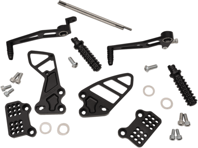 VORTEX 1623-0033 Rearset - Black - GSX-R