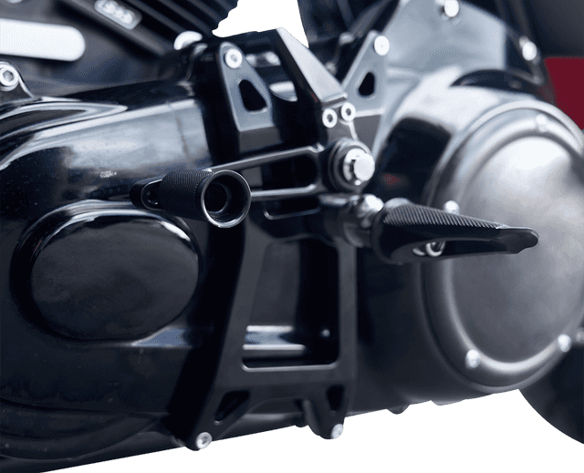 SPEED MERCHANT 1623-0538 Mid-Controls - with Pegs - Black - FL '17-'23 — image 2 of 5