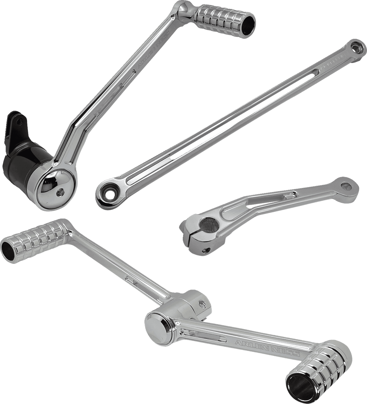 ARLEN NESS 1623-0556 SpeedLiner Foot Control Kit w/ Heel/Toe Shifter - Chrome