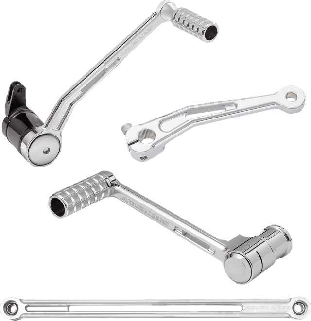 ARLEN NESS 1623-0558 SpeedLiner Foot Control Kit w/ Toe Shifter - Solo - Chrome