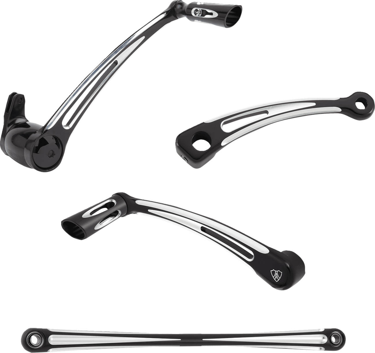 ARLEN NESS 1623-0561 Deep Cut Foot Control Kit w/ Toe Shifter - Black