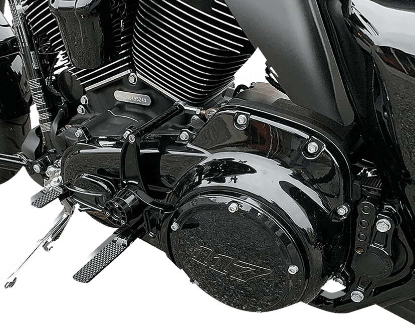 HAWG HALTERS 1623-0590 Mid Control Conversion Kit - Black - Knurled Pegs - FLH/FLT — image 3 of 3