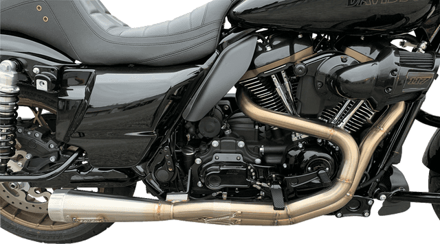 HAWG HALTERS 1623-0590 Mid Control Conversion Kit - Black - Knurled Pegs - FLH/FLT — image 2 of 3