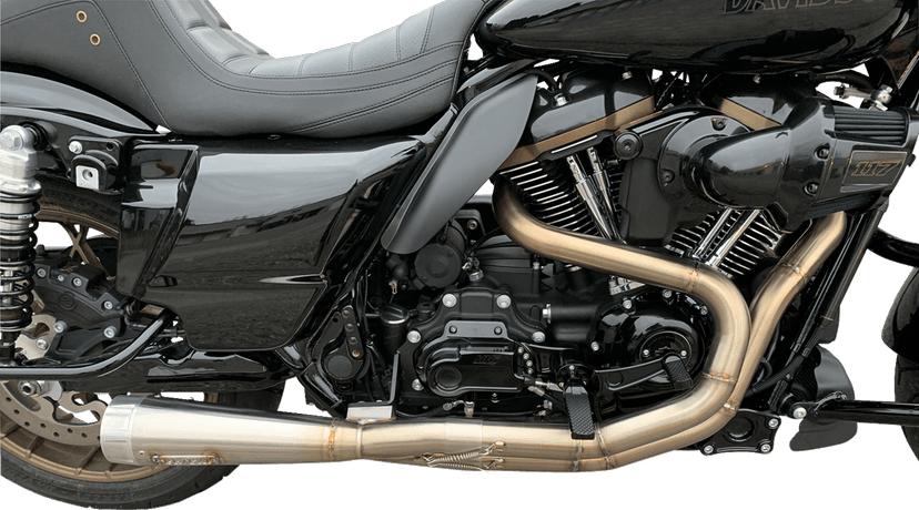 HAWG HALTERS 1623-0590 Mid Control Conversion Kit - Black - Knurled Pegs - FLH/FLT — image 2 of 3
