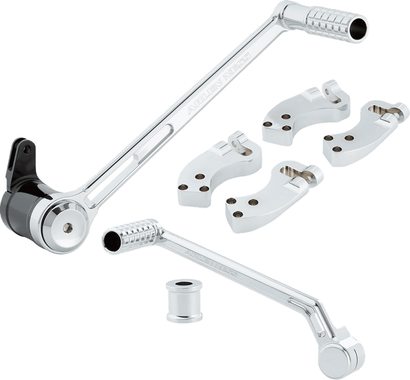 ARLEN NESS 1623-0602 Extended Foot Control Kit - 3" - Chrome