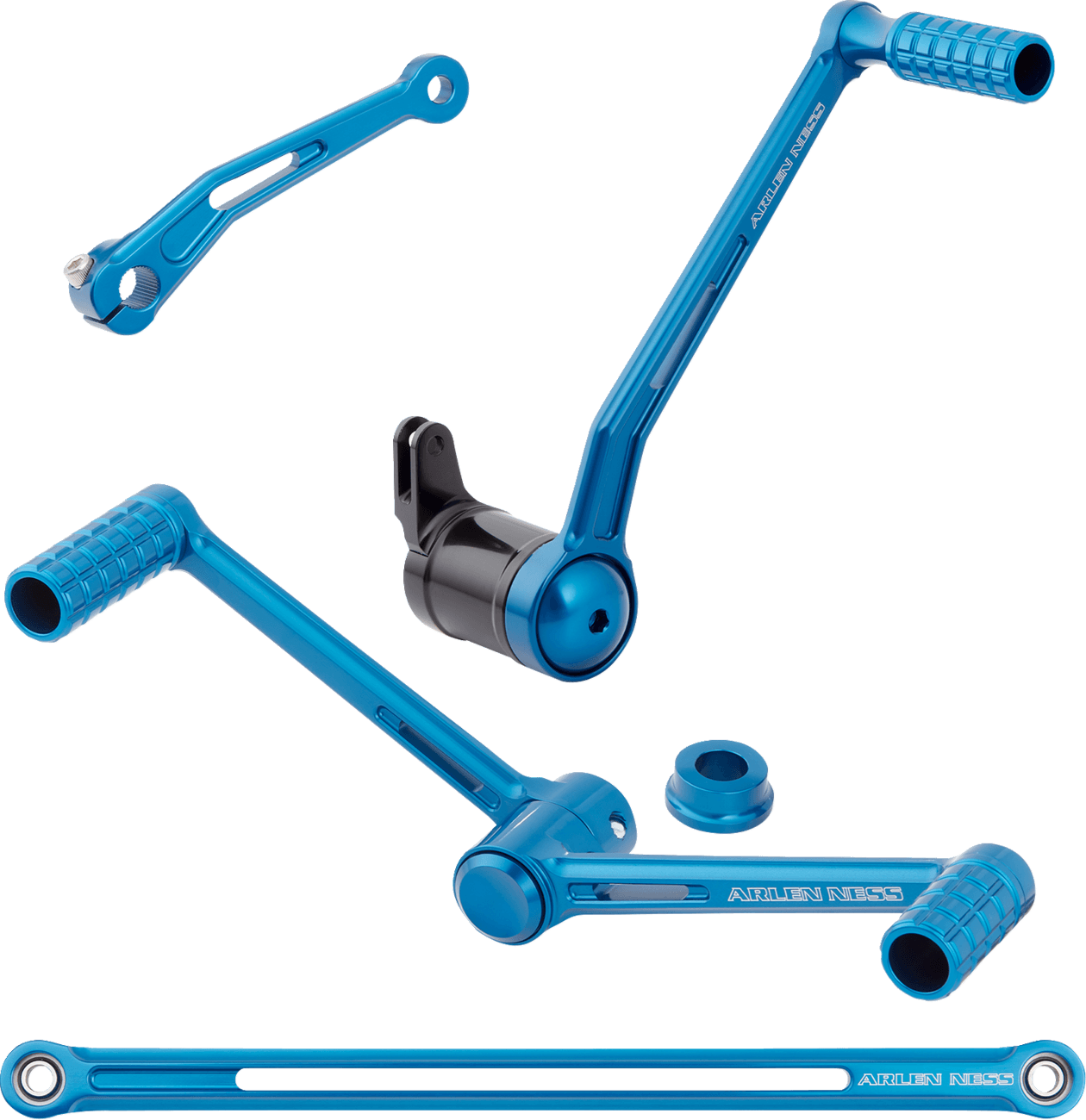 ARLEN NESS 1623-0603 SpeedLiner Foot Control Kit w/ Heel/Toe Shifter - Blue