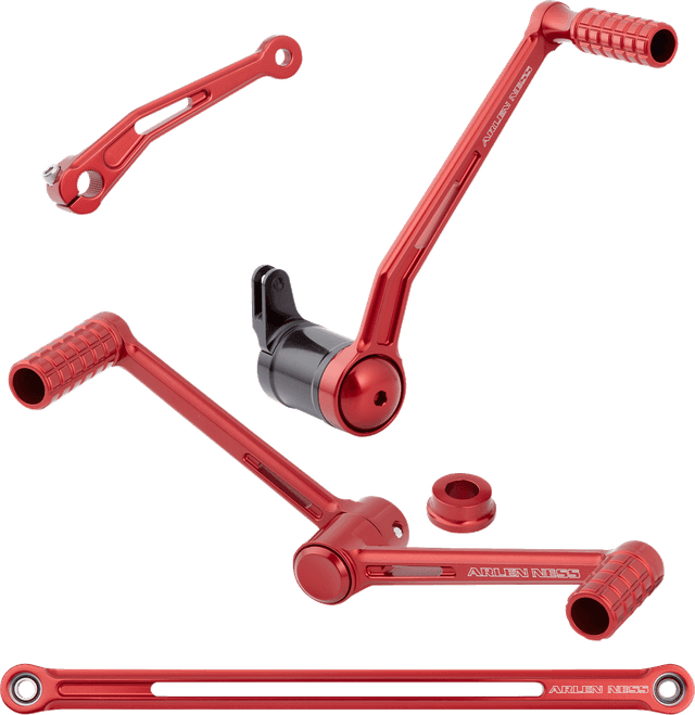 ARLEN NESS 1623-0604 SpeedLiner Foot Control Kit w/ Heel/Toe Shifter - Red
