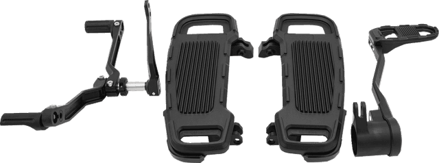 DRAG SPECIALTIES 1623-0644 Floorboard Kit Designed by Gilles - Adjustable - Black — image 2 of 2