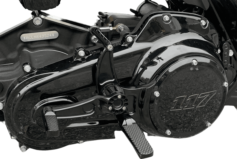 HAWG HALTERS 1623-0646 Dominator Mid Controls - with Pegs - Black — image 2 of 4