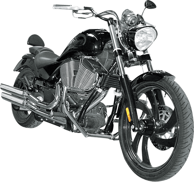 LINDBY 1624-0117 Linbar® Highway Bar - Chrome - Victory — image 2 of 2