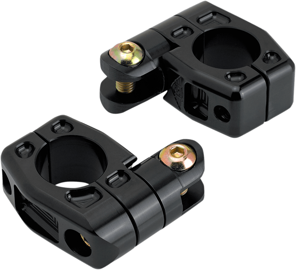 JOKER MACHINE 1624-0311 Highway Peg Mount - Black - 1.25"