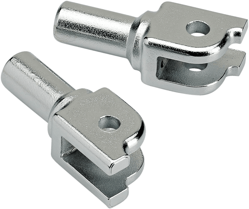 BILTWELL 1624-0342 Foot Peg Mount - Chrome - Softail — image 1 of 2