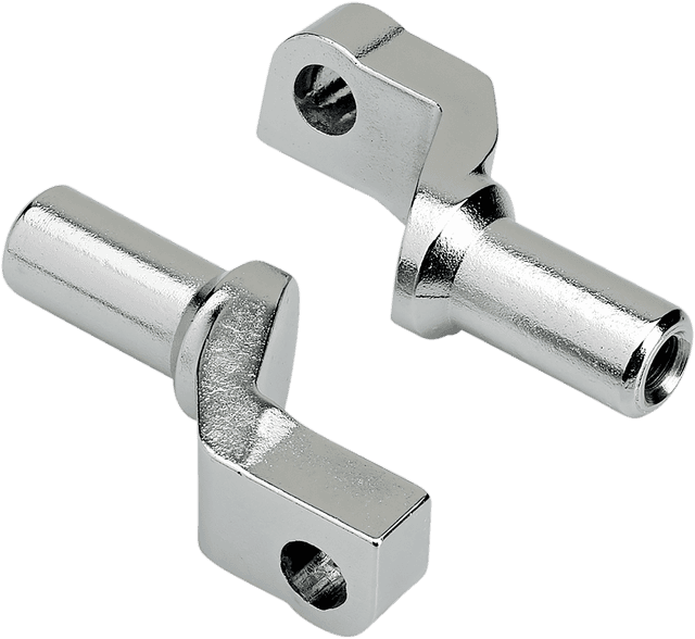 BILTWELL 1624-0344 Foot Peg Step Mount - Chrome — image 2 of 2