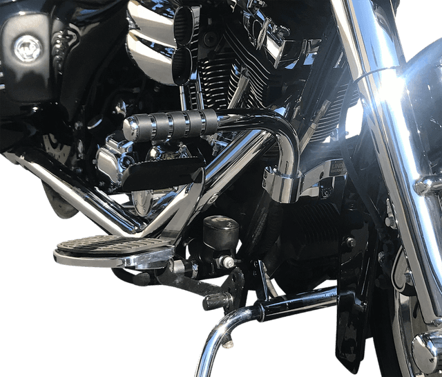 LINDBY 1624-0382 Adjustable Footrest - Chrome - FLH '14-'26 — image 6 of 7