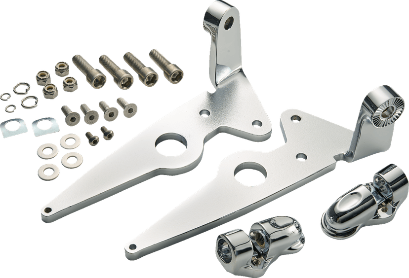 CIRO 1624-0399 Highway Peg Mounts - Driver - Chrome - Indian — image 1 of 3