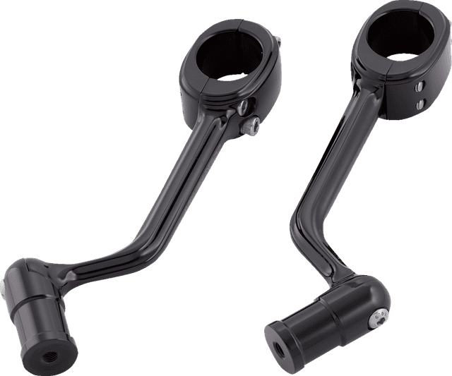 ARLEN NESS 1624-0402 Forged Highway Peg Mounts - Black