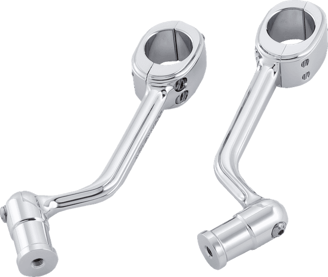 ARLEN NESS 1624-0403 Forged Highway Peg Mounts - Chrome