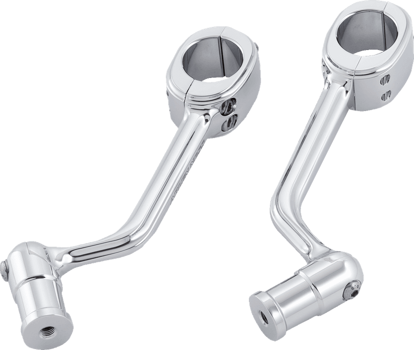 ARLEN NESS 1624-0403 Forged Highway Peg Mounts - Chrome