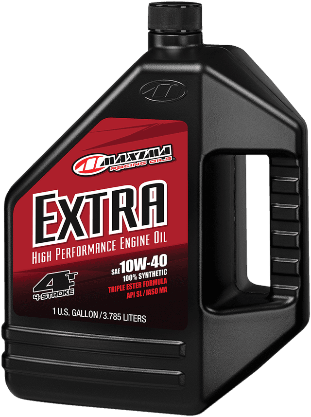 MAXIMA RACING OIL 169128 Extra Synthetic 4T Oil - 10W40 - 4L
