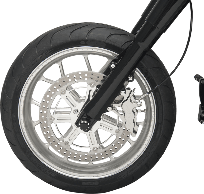 BARNETT 1701-0093 6 Piston Caliper - 13" - Left - Chrome — image 2 of 3