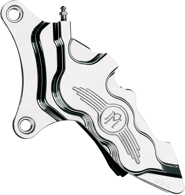 PERFORMANCE MACHINE (PM) 1701-0097 6 Piston Caliper - 13" - Left - Chrome