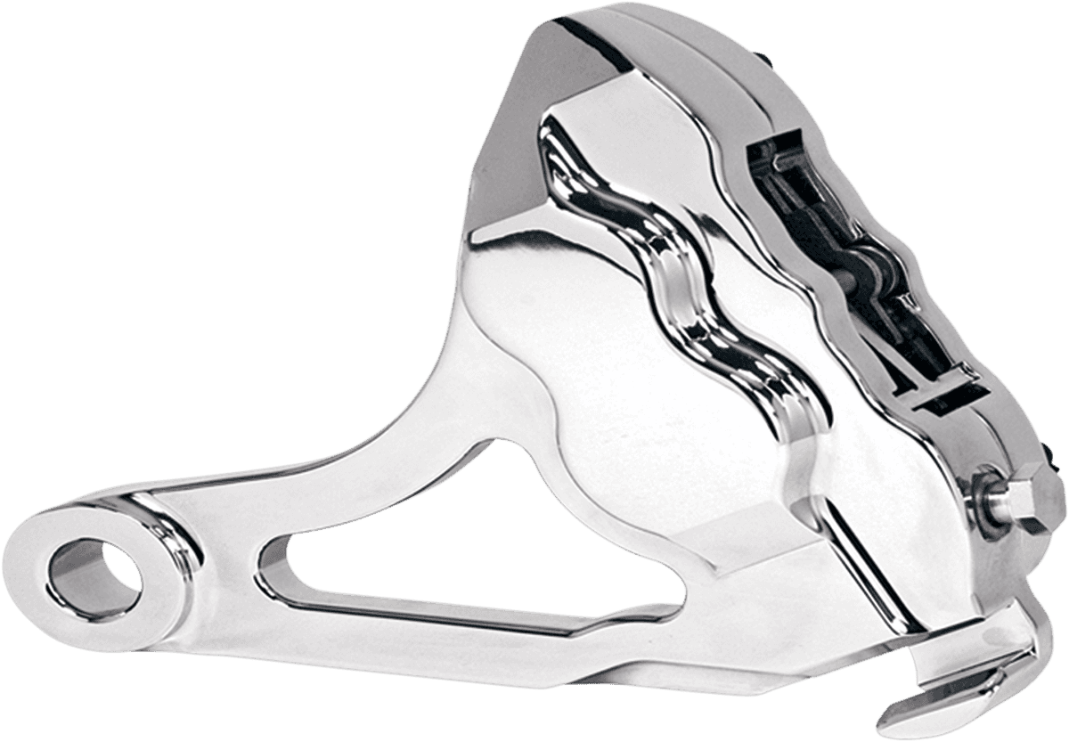 HAWG HALTERS 1701-0112 4-Piston Caliper - Rear - Chrome
