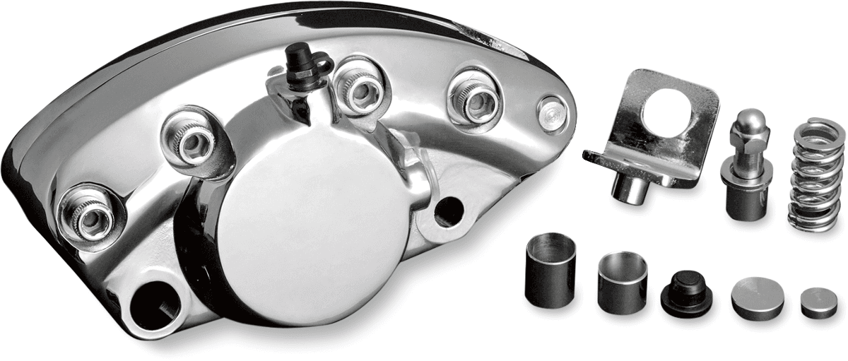 DRAG SPECIALTIES 1701-0178 Rear Caliper - Chrome - '73-'83 FL/FX