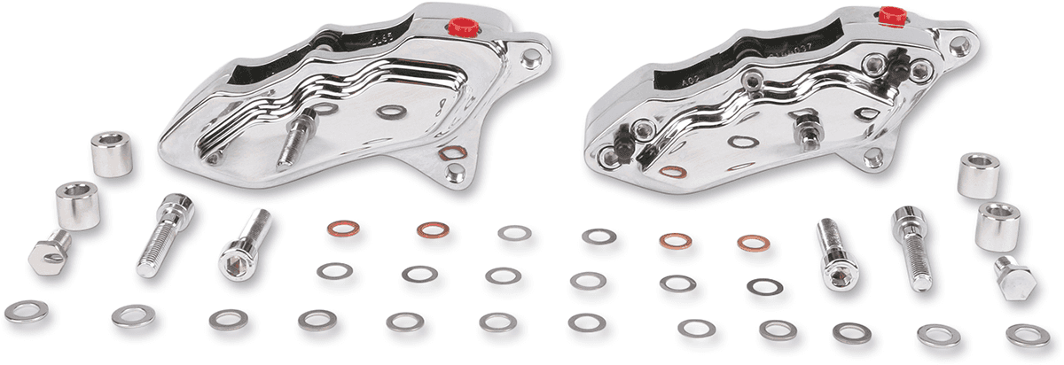 HAWG HALTERS 1701-0288 6-Piston Dual Disc Caliper - '08+