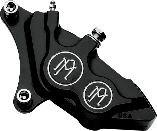 PERFORMANCE MACHINE (PM) 1701-0311 4-Piston Caliper - Front Left - Contrast Cut™ - 11.5"
