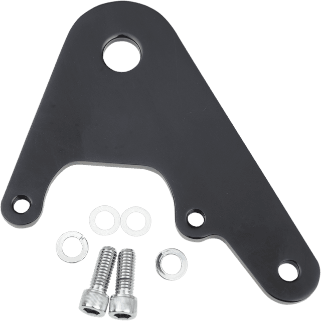 PERFORMANCE MACHINE (PM) 1701-0509 Caliper Bracket - Black - 125 x 4 - 10" with 3/4" Axle