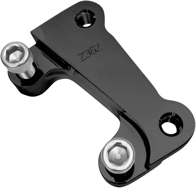 RC COMPONENTS 1701-0595 Caliper Mount - Front Left - Black - 13"