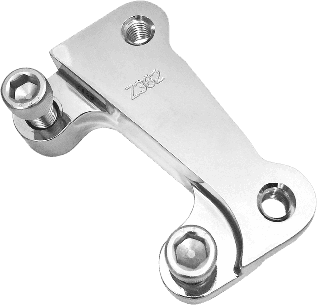 RC COMPONENTS 1701-0596 Caliper Mount - Front Left - Chrome - 13"