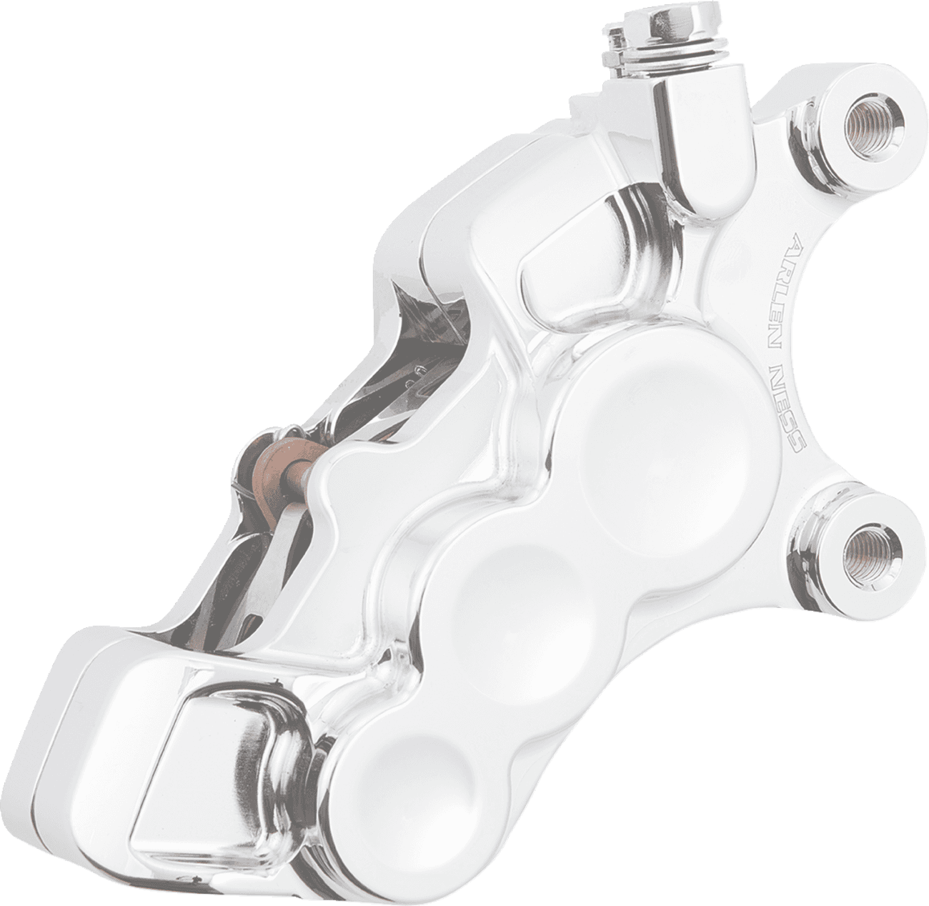 ARLEN NESS 1701-0610 6-Piston Caliper - Front Right - Chrome - 11.8"