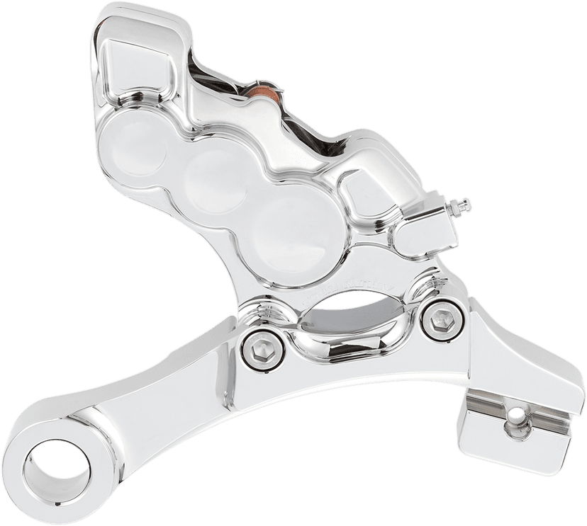 ARLEN NESS 1701-0618 6-Piston Caliper - Rear - Chrome - 11.8"