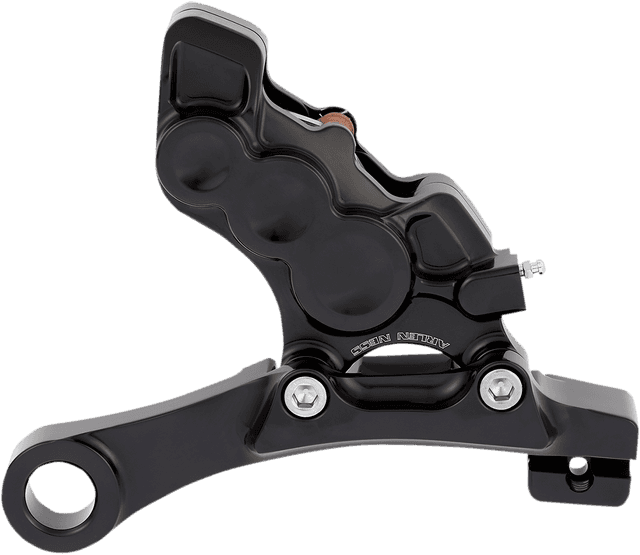 ARLEN NESS 1701-0619 6-Piston Caliper - Rear - Black - 11.8"