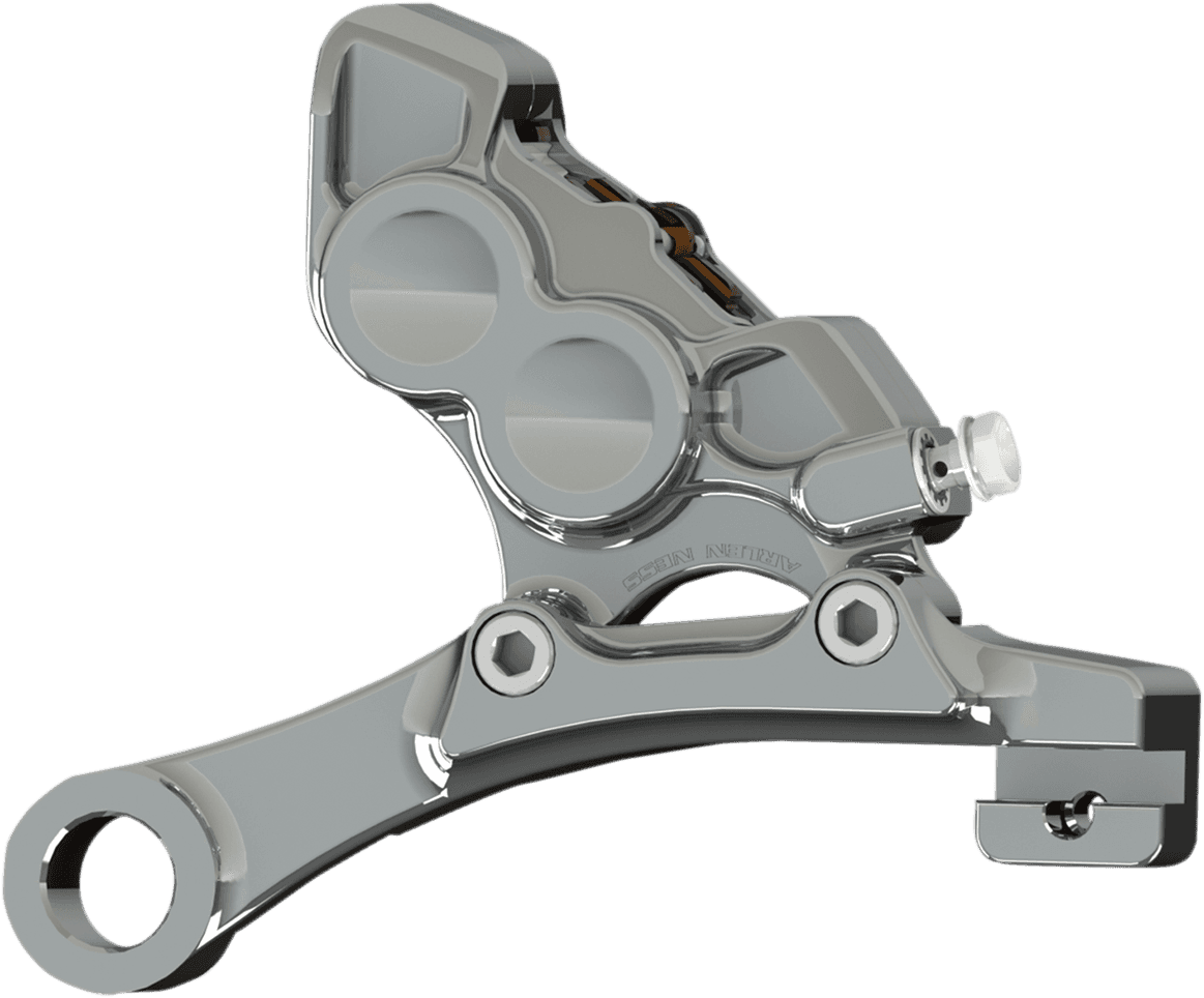 ARLEN NESS 1701-0620 4-Piston Caliper - Rear - 11.8" - Chrome