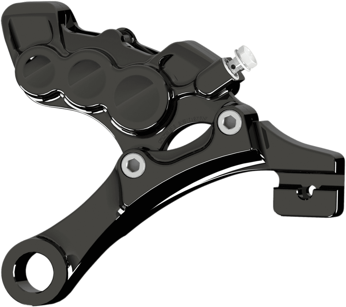 ARLEN NESS 1701-0625 6-Piston Caliper - Rear - Black - 11.8"